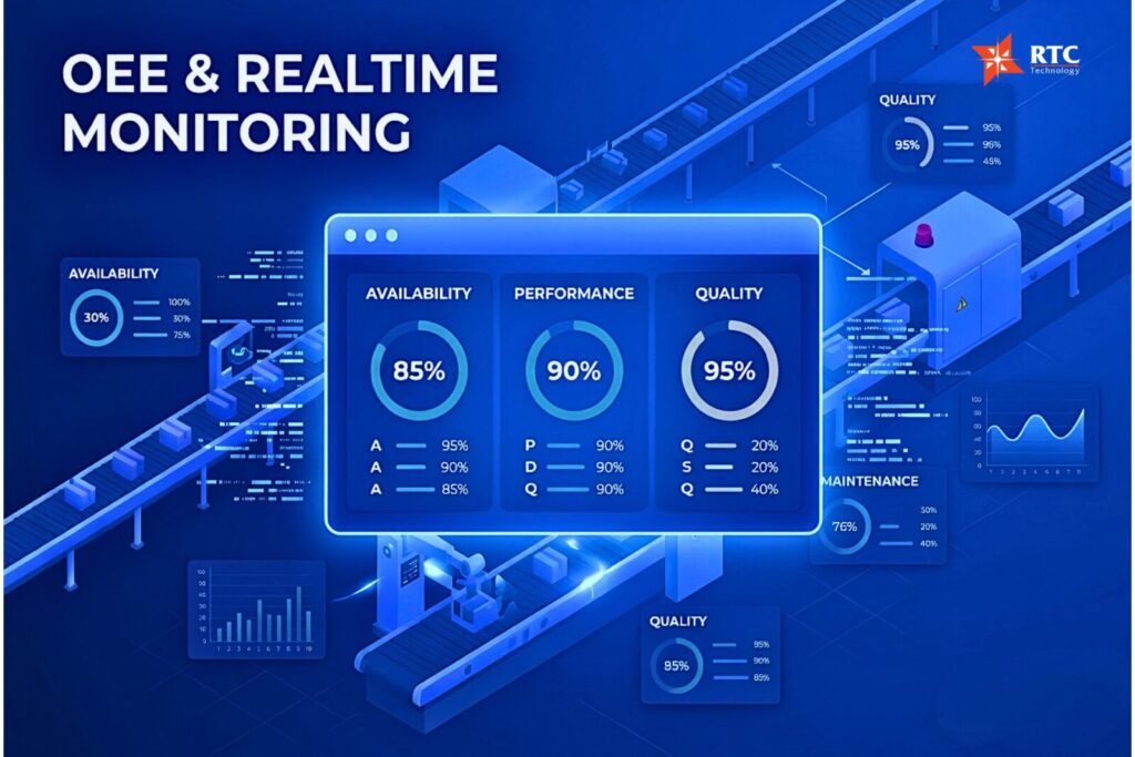 Vì Sao Doanh Nghiệp Cần Theo Dõi OEE Realtime?