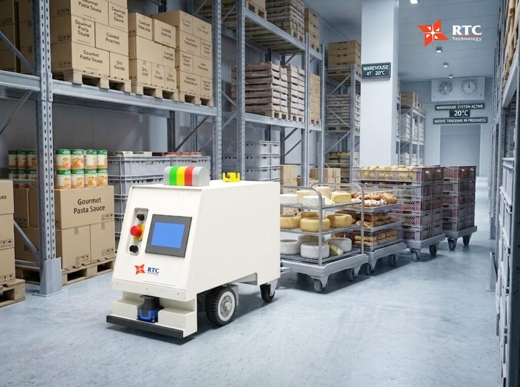 AGV ngành F&B đang trở thành vũ khí chiến lược mới giúp các doanh nghiệp tối ưu kho bãi, cắt giảm chi phí
