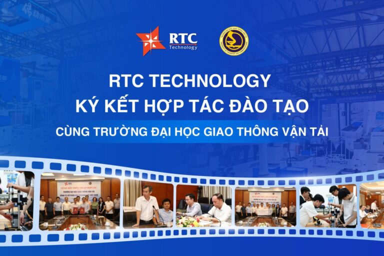 RTC Technology Việt Nam và Đại học Giao thông Vận tải hợp tác đào tạo nhân lực tự động hóa