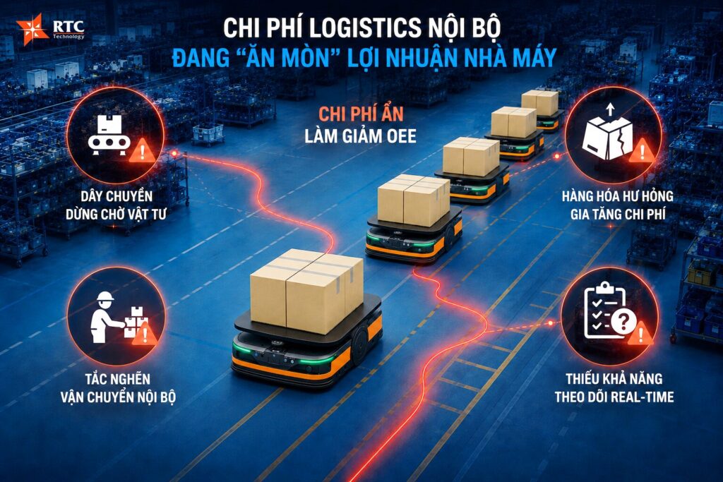 Chi Phí Vận Hành Logistics Nội Bộ Đang "Ăn Mòn" Lợi Nhuận Nhà Máy Như Thế Nào?
