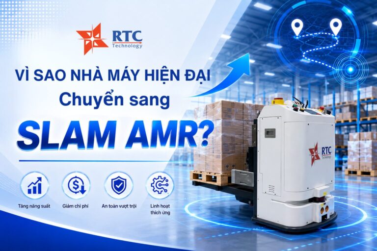 Vì Sao Nhà Máy Hiện Đại Chuyển Sang SLAM AMR?