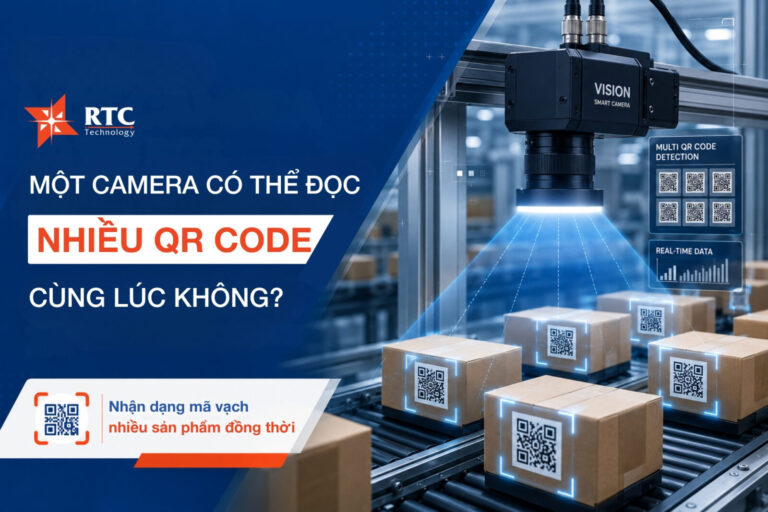 Một camera có thể đọc nhiều mã QR cùng lúc không?