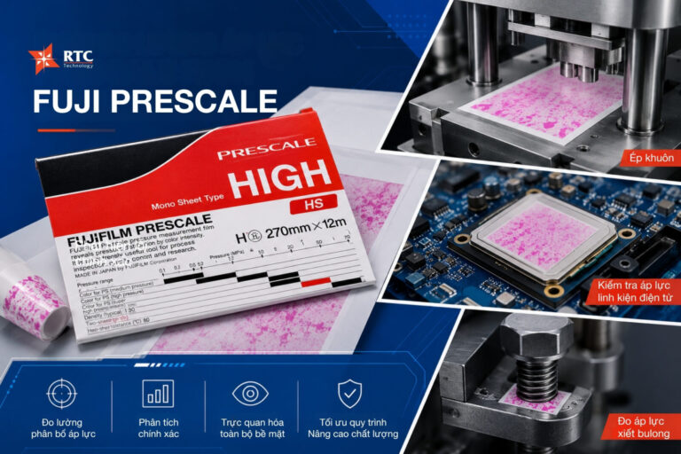 Fuji Prescale - Giải pháp trực quan hóa áp lực trong ép khuôn và lắp ráp linh kiện điện tử