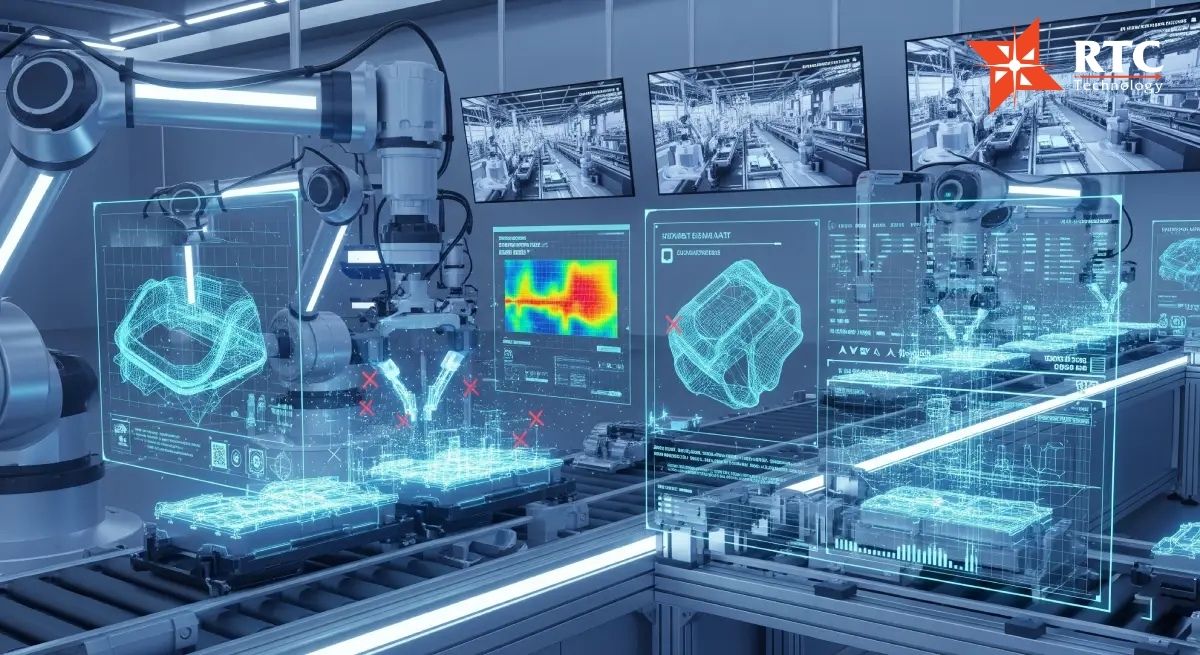 Dữ liệu từ hệ thống kiểm tra ngoại quan bằng AI có thể được tích hợp với MES, SCADA hoặc các nền tảng quản lý sản xuất khác