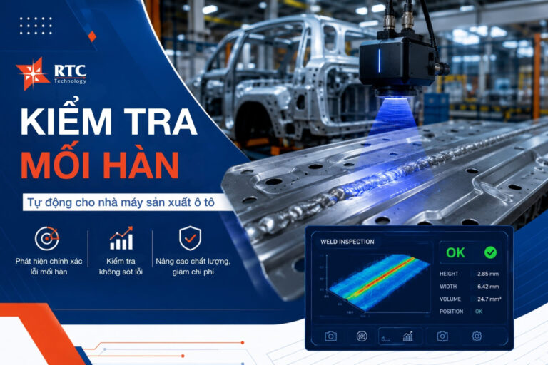 Giải pháp kiểm tra mối hàn tự động cho nhà máy sản xuất ô tô