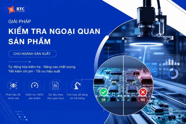 Giải pháp kiểm tra ngoại quan sản phẩm cho ngành sản xuất