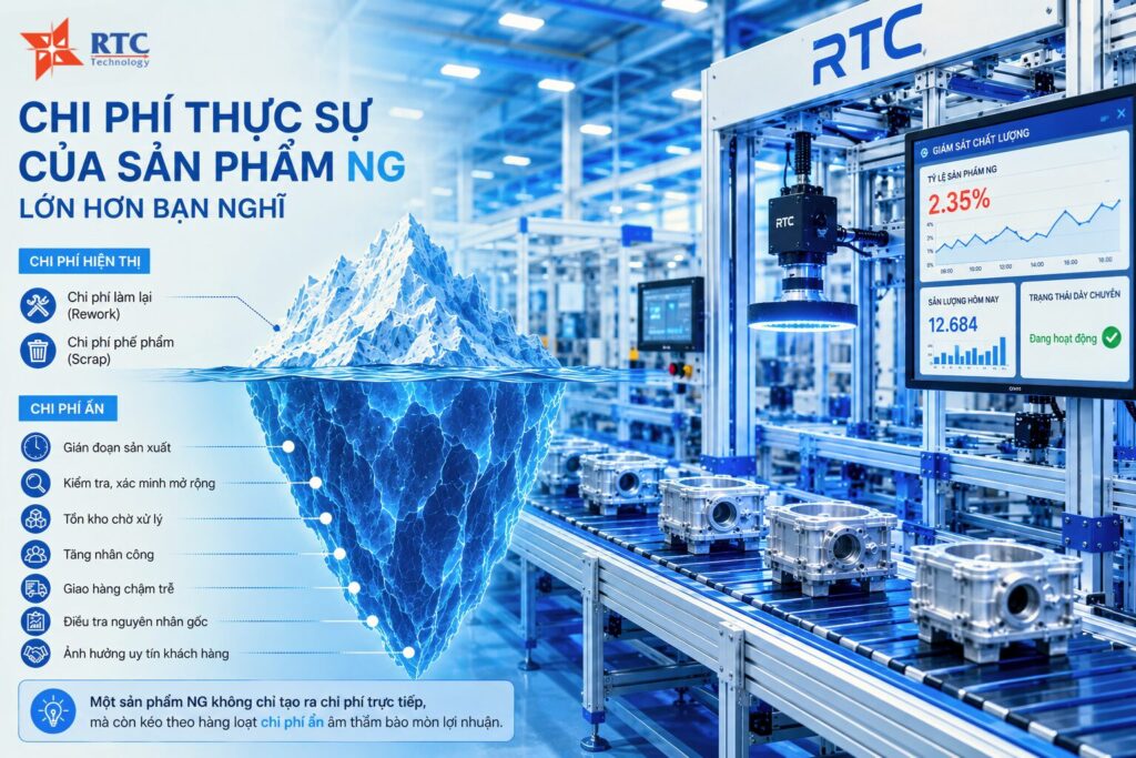 Vì sao rework và phế phẩm chỉ là phần nổi của vấn đề?