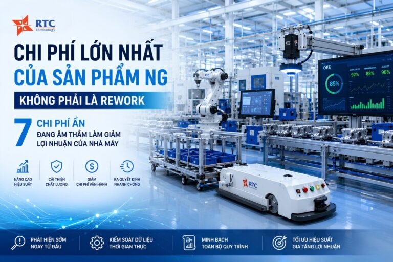 Chi phí lớn nhất của sản phẩm NG không phải là Rework 7 chi phí ẩn đang âm thầm làm giảm lợi nhuận của nhà máy