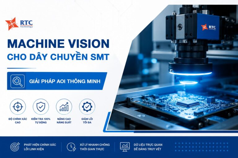 Machine Vision cho dây chuyền SMT: Giải pháp AOI thông minh