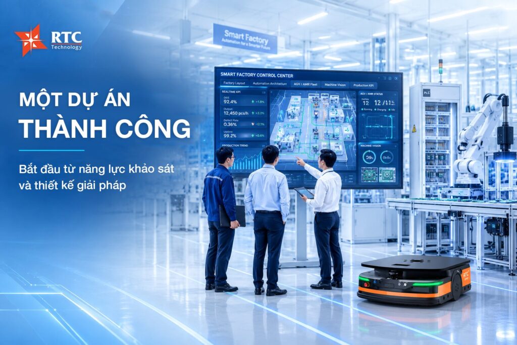 Một dự án thành công bắt đầu từ năng lực khảo sát và thiết kế giải phápđồng bộ phù hợp