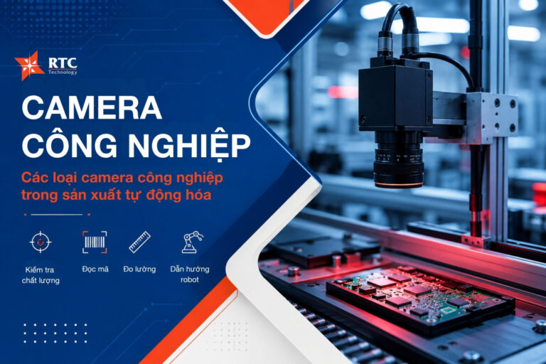 Các loại camera công nghiệp trong sản xuất tự động hóa