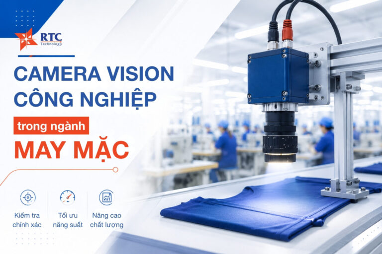 6 ứng dụng của Camera Vision công nghiệp trong kiểm soát chất lượng ngành may mặc