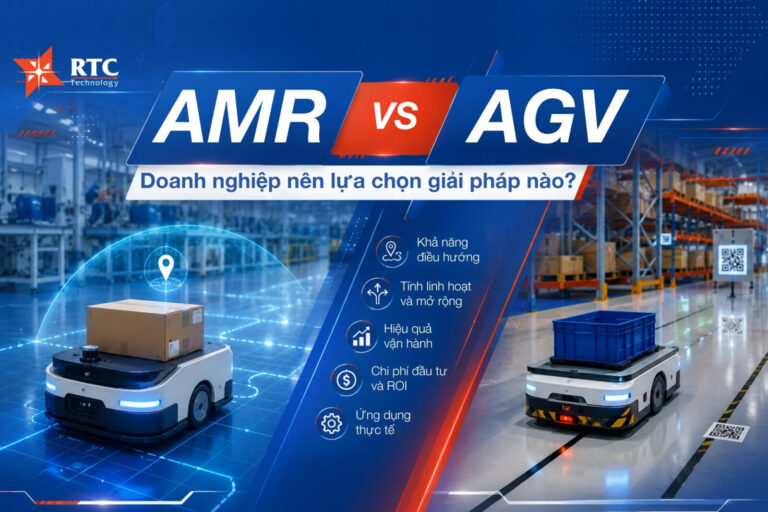 Robot AMR hay AGV: Đâu là giải pháp tối ưu cho bài toán tự động hóa nhà máy?